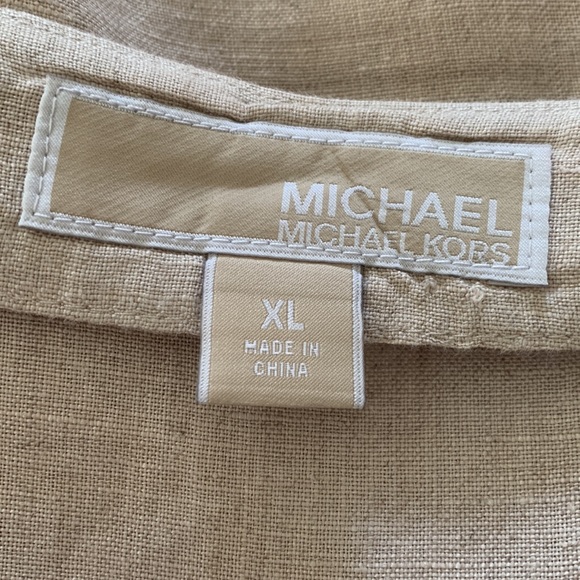 Beautiful Michael Kors 100% linen tunic - Picture 7 of 8